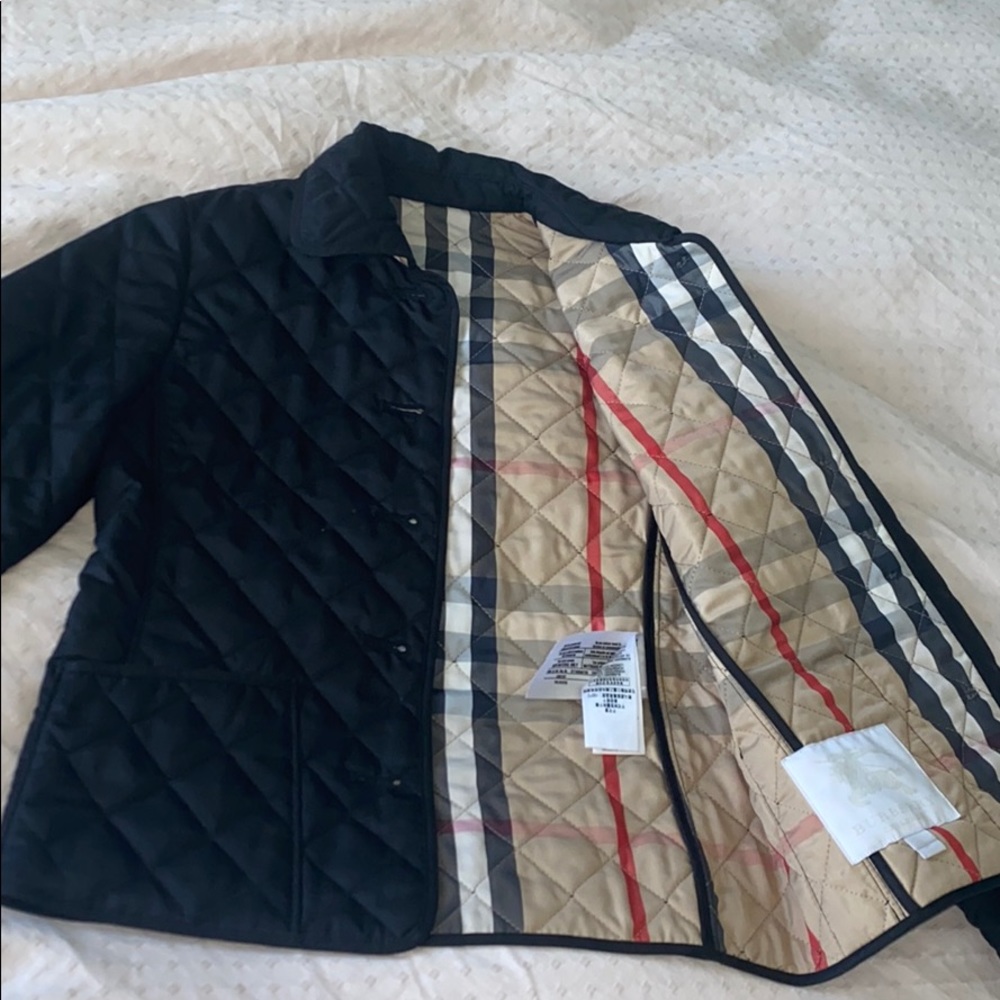 Authentic kids Burberry jacket size 8